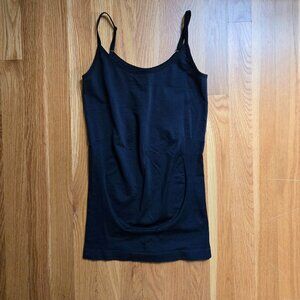 isabel Maternity Black Maternity Camisole Top, Size S/M